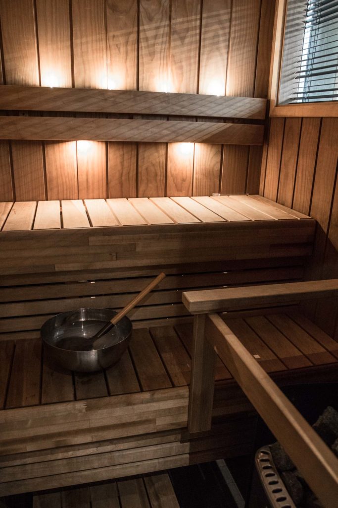 houseboat sauna